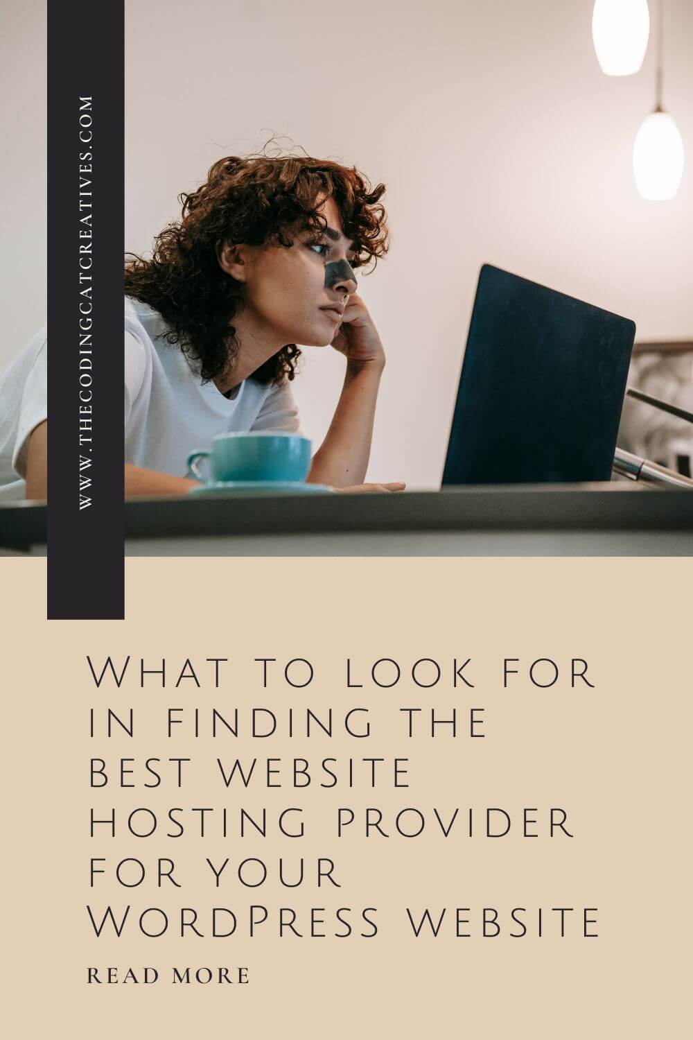 What to look for in finding the best website hosting provider for your WordPress website blog post graphic